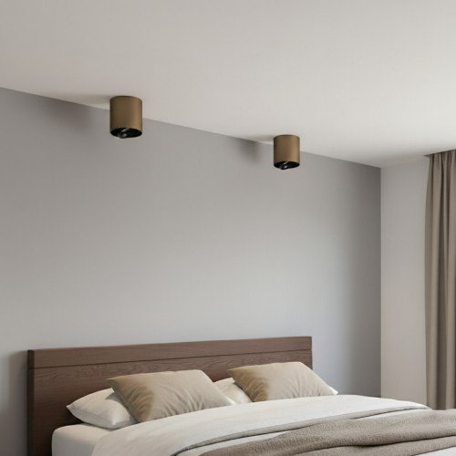 Éclairage intérieur Spot Oliver bronze moderne