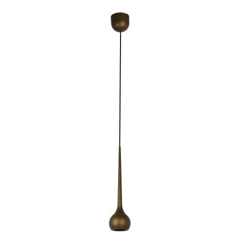 Lampe intérieure Lynea suspension bronze aluminium moderne
