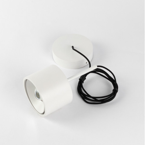 Lampe d’intérieur suspension June blance aluminium moderne