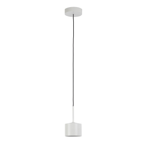 Lampe d’intérieur suspension June blance aluminium moderne