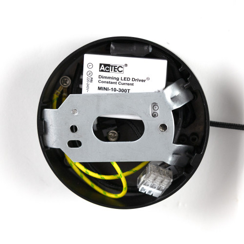 Lampe d’intérieur suspension June bronze aluminium moderne