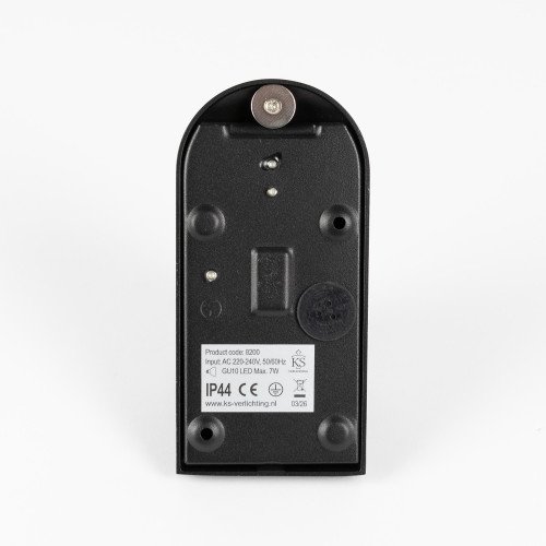 Lampe d'extérieur Alan Applique noir moderne aluminium