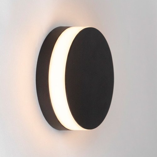 Lampe d'extérieur Finley applique murale noire moderne aluminium