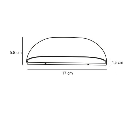 Luminaire d'extérieur Nathan applique murale noire IP65 moderne