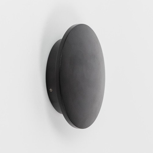 Lampe d'extérieur Eclips applique murale Small noire aluminium moderne