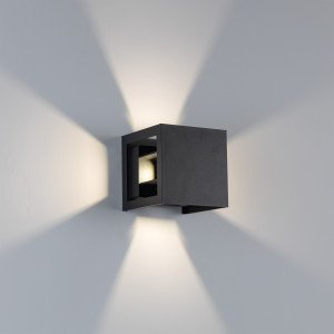 Lampe d'extérieur Tyler Up & Down noire