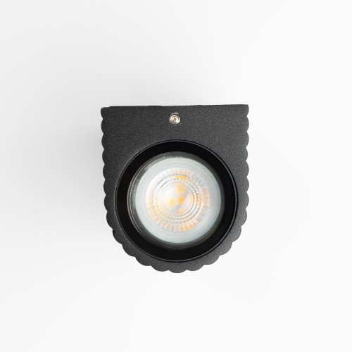 Lampe d'extérieur Oscar applique murale noire GU10 moderne