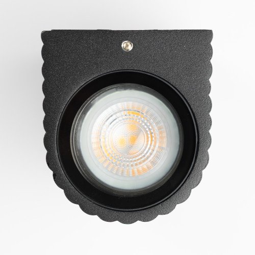 Lampe d'extérieur Oscar applique murale up et down noire GU10 moderne