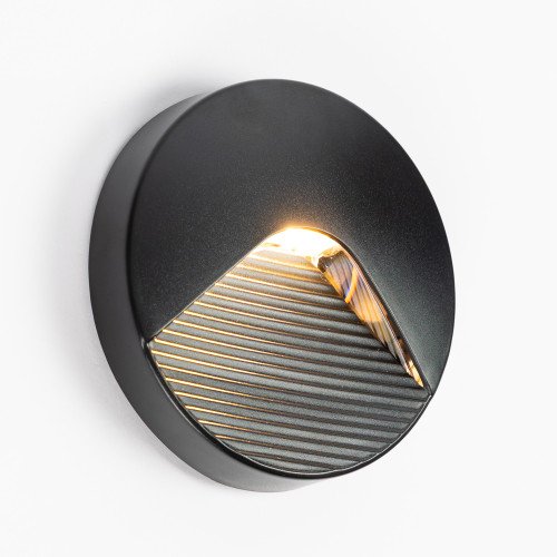 Lampe d'extérieur Emily applique murale noire 12,8 cm moderne