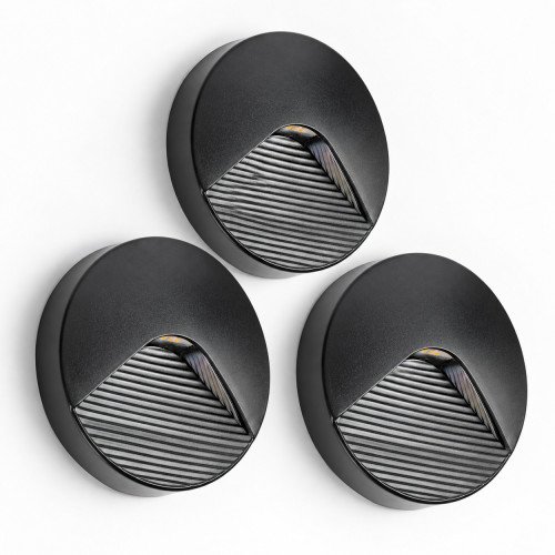 Lampe d'extérieur Emily applique murale noire 12,8 cm moderne