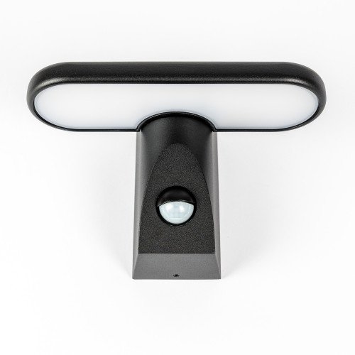 Luminaire d'extérieur avec détecteur de mouvement Zack applique murale noire