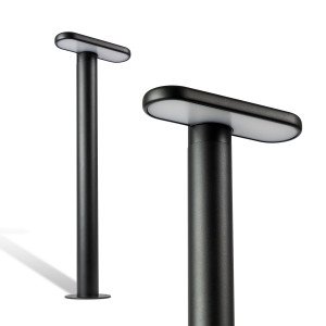 Éclairage extérieur Lewis lampe de jardin noire 60 cm