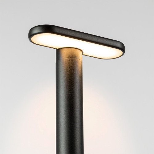 Éclairage extérieur Lewis lampe de jardin noire 60 cm