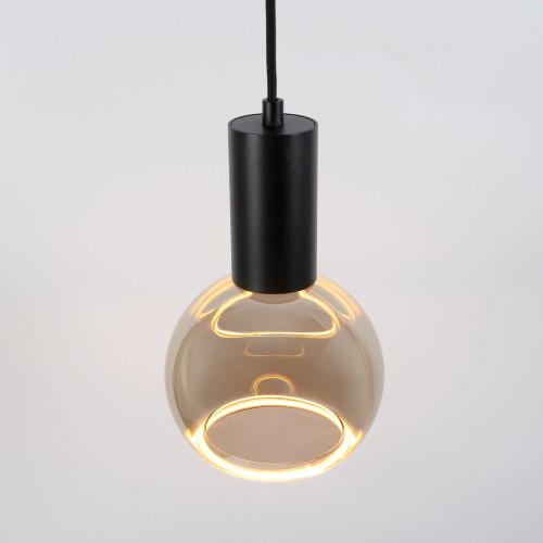 Lampe intérieure Luxum suspension noir aluminium moderne