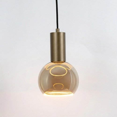 Lampe intérieure Luxum suspension bronze aluminium moderne