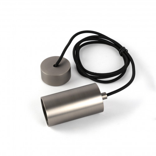 Lampe intérieure Luxum suspension gun metal aluminium moderne