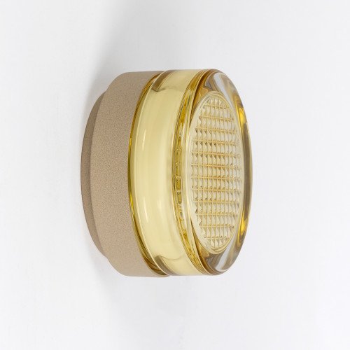 Lampe intérieure Nolan applique murale plafonnier champagne