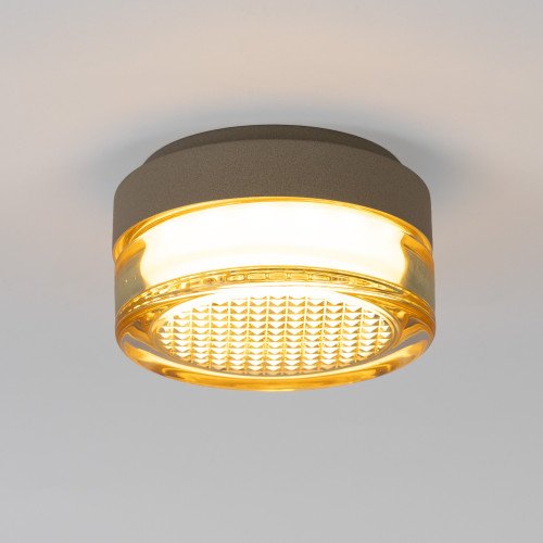 Lampe intérieure Nolan applique murale plafonnier champagne