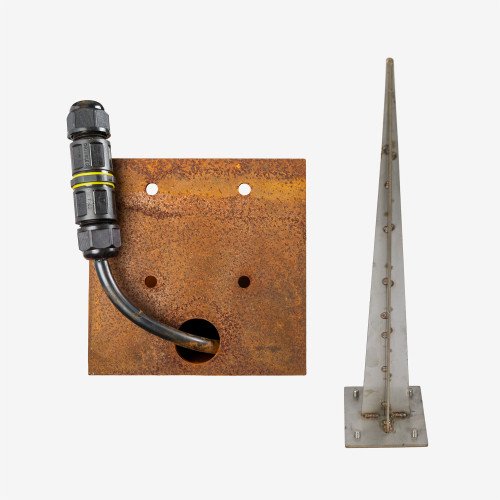Éclairage extérieur Ferro 115 lampe de jardin en acier Corten