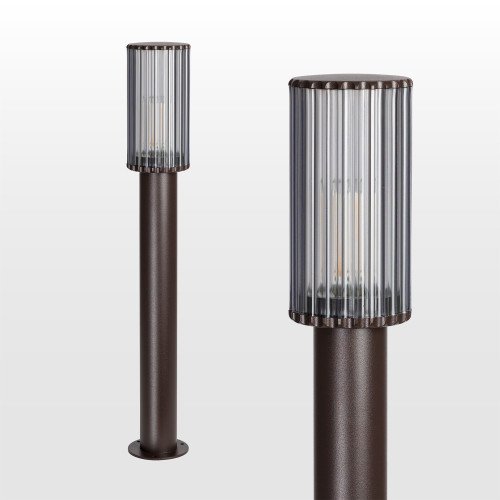 Éclairage extérieur Sablon 2 lampe de jardin brun-noir