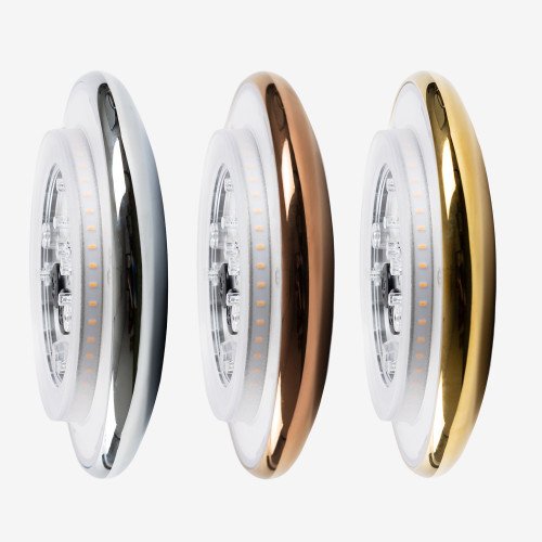 Lampe d'intérieur Auris applique murale bronze moderne LED