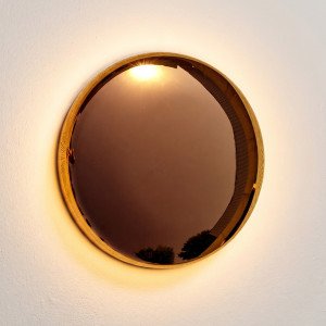 Lampe d'intérieur Auris applique murale bronze moderne LED