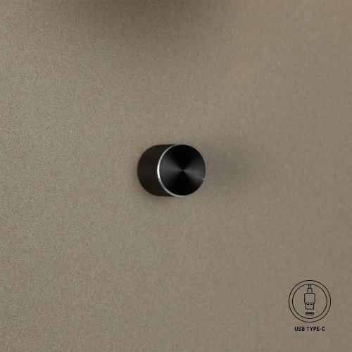 Lampe intérieure Mila lampe de chevet bronze variateur