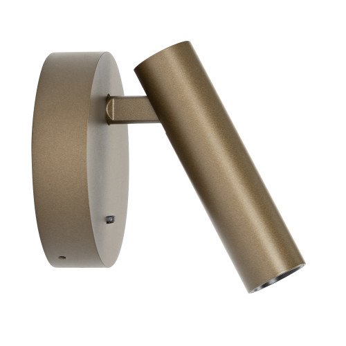Spot mural bronze aluminium directionnel USB