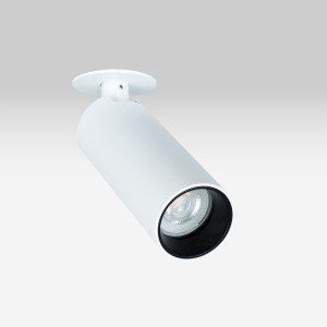 Éclairage intérieur Vigo spot encastrable blanc aluminium