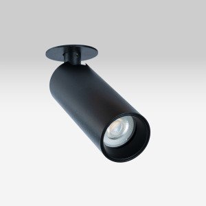 Éclairage intérieur Vigo spot encastrable noir aluminium