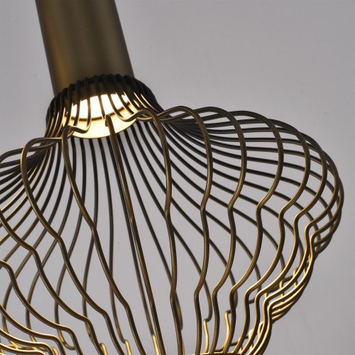 Éclairage intérieur Asli 5 lumières noir or