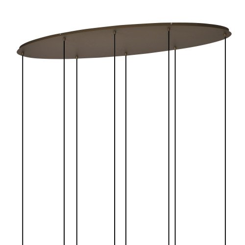 Éclairage intérieur Asli 8 lumières noir or