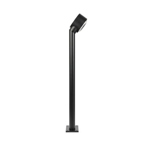Lampe extérieure Scope lampe de jardin noire aluminium lentille convexe