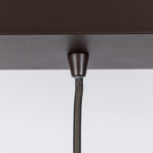 Éclairage intérieur Nura suspension 5 lumières grège moderne