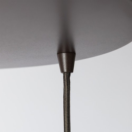 Éclairage intérieur Zari suspension 3 lumières grège moderne