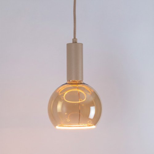 Éclairage intérieur Zari suspension 3 lumières sable moderne