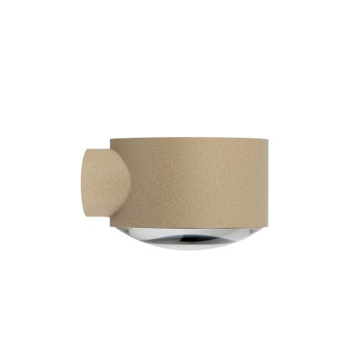 Fenêtre en verre convexe champagne applique murale moderne downlighter