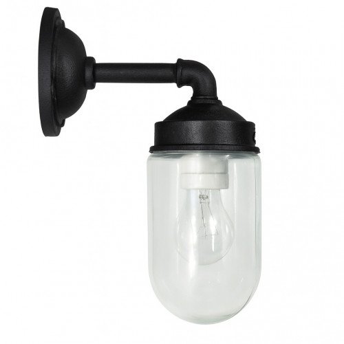 Applique murale pendante d'extérieur noire Ninety (8712K4) style industriel