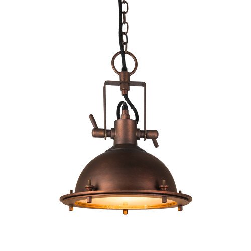 messing lamp in de kleur antiek KLEUR met een FIITTING fitting