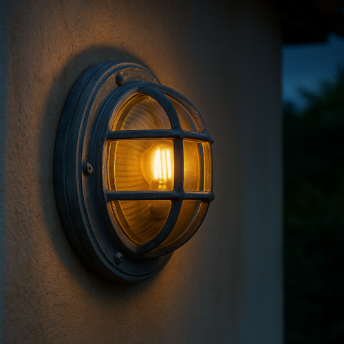 lampe en laiton vert antique avec culot E27