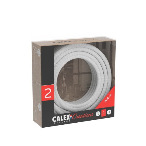 Câble blanc 300 cm (940260) | Nostalux.fr