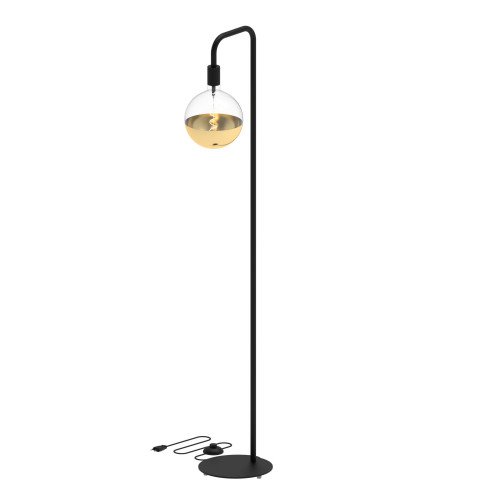 Lampadaire noir E27 | Nostalux.fr