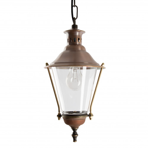 Petite lampe de véranda rustique à chaîne 