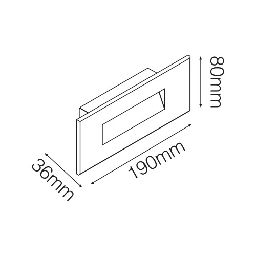 Spot encastré Silicon 2 noir