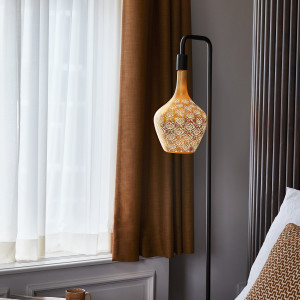 Lampadaire noir E27 | Nostalux.fr