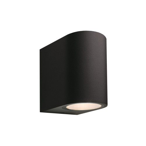 Applique murale Gilvus noir downlighter 12 volts | Nostalux.fr