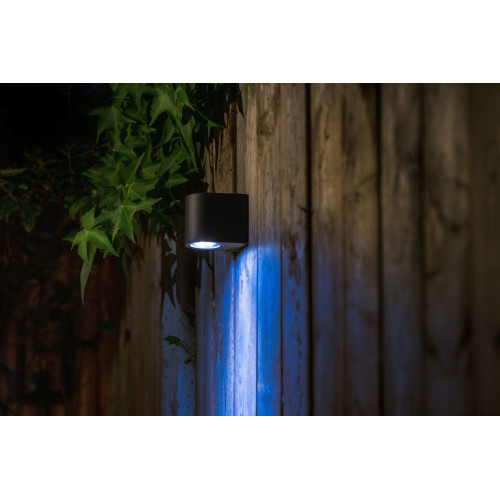 Set de 2 appliques murales Gilvus downlighters 12 volt noir | Nostalux.fr