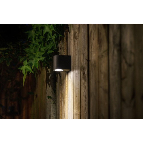 Set de 2 appliques murales Gilvus downlighters 12 volt noir | Nostalux.fr