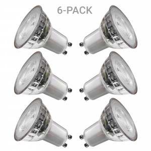 Pack de 6 spots Power LED 3,5W GU10 COB| tout en verre | Nostalux.fr Pack de 6 spots Power LED 3,5W GU10 COB| tout en verre | Nostalux.fr