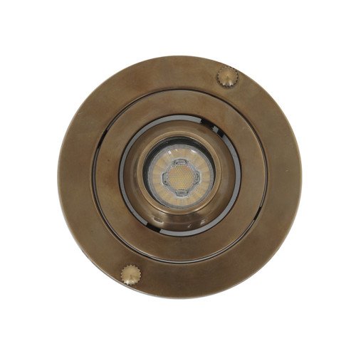 Spot de plafond orientable Ariel vintage - bronze vieilli